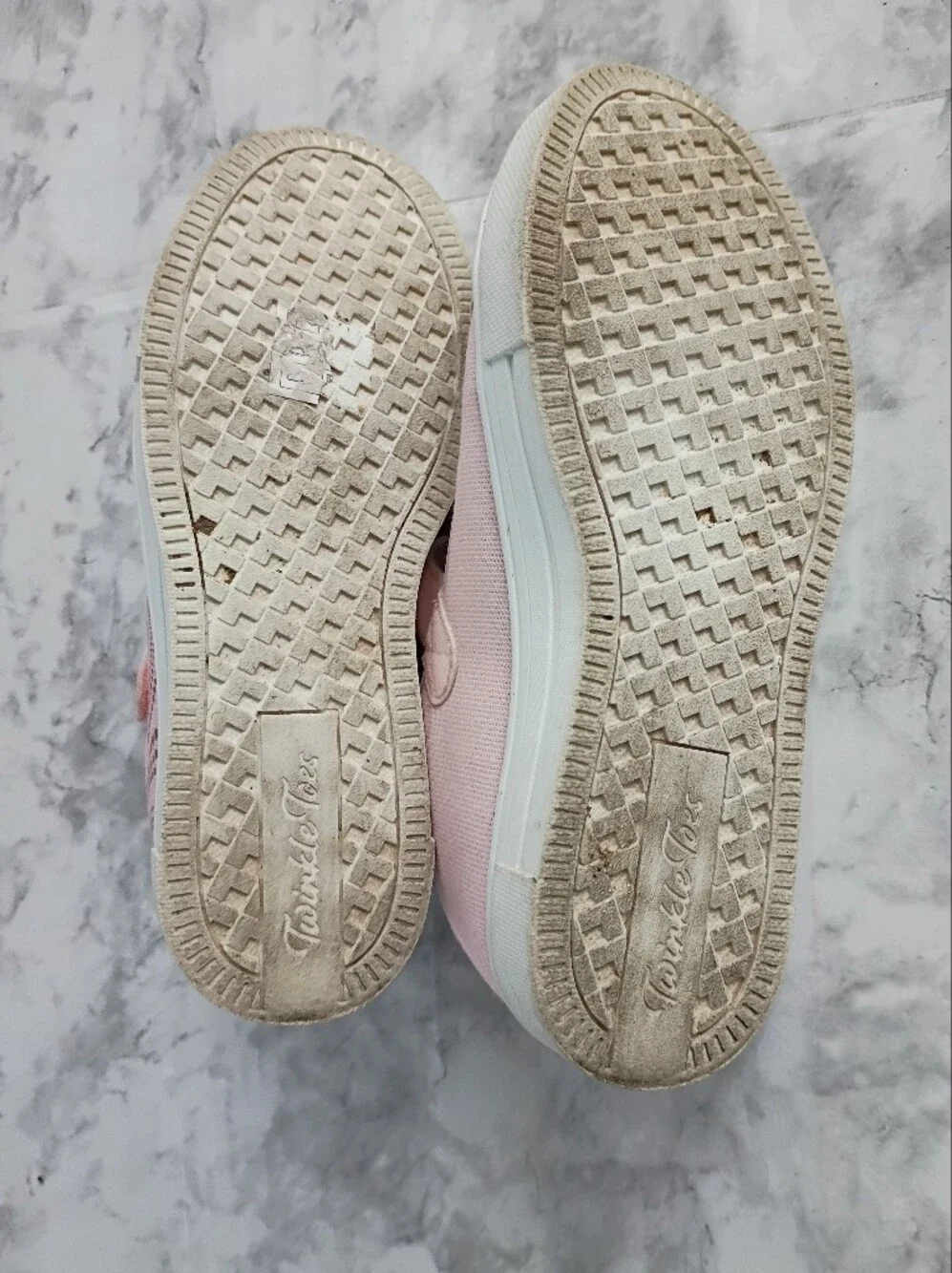 Girls Pink and Purple Light-Up Sneakers